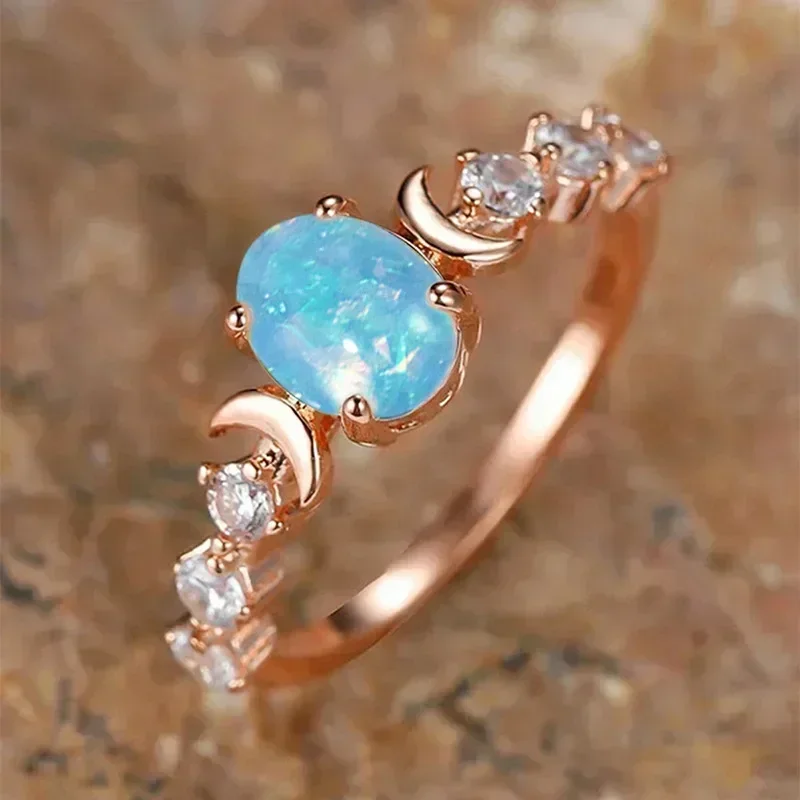 Oval Shaped Moonstone Curved M - Custom Night Sky 评论和价格