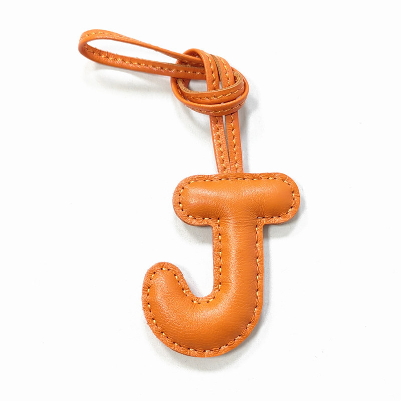 Alirattan New Trend English Le - Monogram Keychain Leather 评论和价格