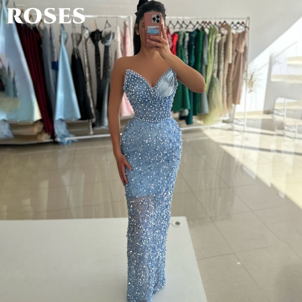 ROSES Sky Blue Glamorous Party - Custom Night Sky 评论和价格