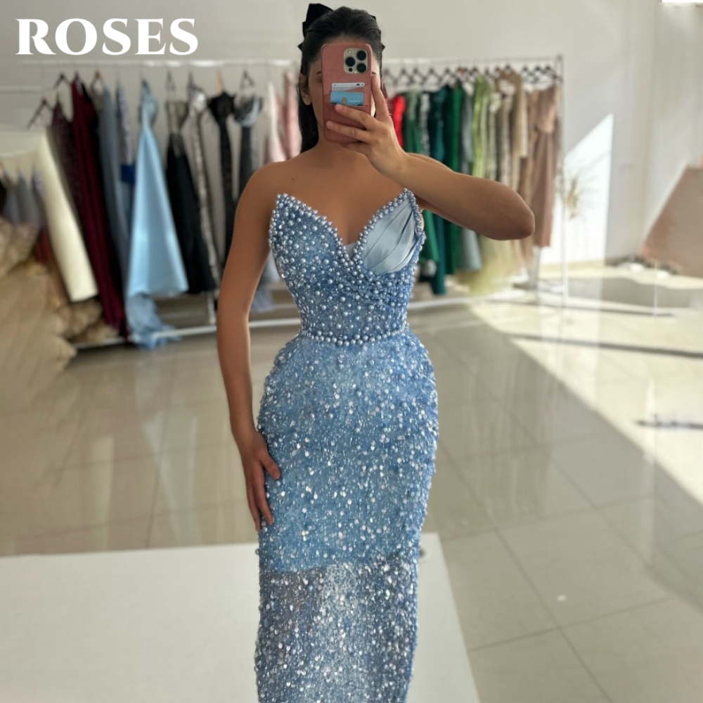 ROSES Sky Blue Glamorous Party - Custom Night Sky 评论和价格